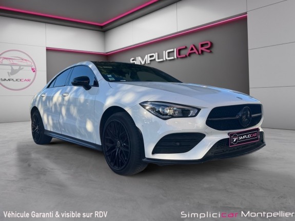 Mercedes cla coupe 250 e 8g-dct amg line pack led interieur garantie 12 mois occasion montpellier (34) simplicicar...