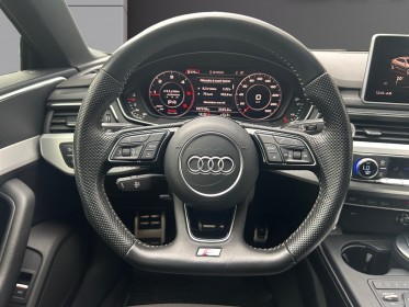 Audi a5 sportback 40 tdi 190 s tronic 7 quattro s line. origine france full black garantie 12 mois occasion simplicicar caen ...