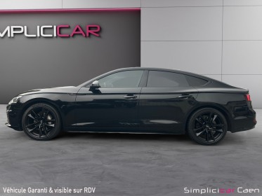 Audi a5 sportback 40 tdi 190 s tronic 7 quattro s line. origine france full black garantie 12 mois occasion simplicicar caen ...