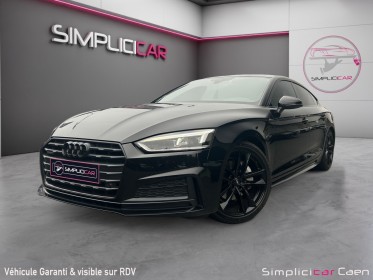 Audi a5 sportback 40 tdi 190 s tronic 7 quattro s line. origine france full black garantie 12 mois occasion simplicicar caen ...