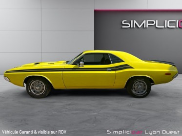 Dodge challenger année 1972 - rare collector- 2ème main française - 340 ci lemon yellow - garantie 12 mois occasion...