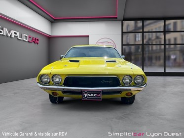 Dodge challenger année 1972 - rare collector- 2ème main française - 340 ci lemon yellow - garantie 12 mois occasion...