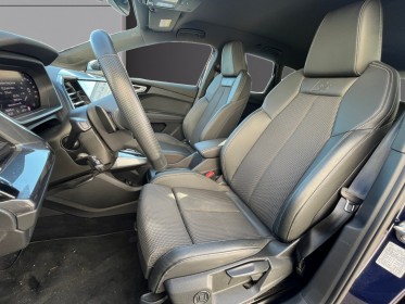 Audi q4 e-tron sportback 40 204 ch 82 kwh s line occasion simplicicar la ciotat simplicicar simplicibike france