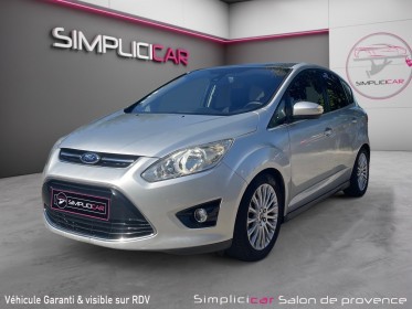 Ford c-max 1.6 tdci 115 titanium - toit panoramique - clim auto - attelage - entretiens occasion simplicicar salon de...