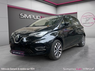 Renault zoe r110 intens, apple carplay, caméra de recul, garantie 12 mois. occasion simplicicar villejuif  simplicicar...