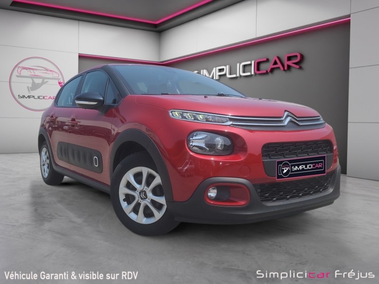 Citroen c3 c3 puretech 68 feel occasion simplicicar frejus  simplicicar simplicibike france