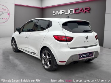 Renault clio iv tce 120 gt edc - camera de recule - sieges chauffants - sellerie cuire  - regulateur / limiteur de vitesse...