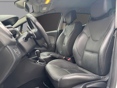 Renault clio iv tce 120 gt edc - camera de recule - sieges chauffants - sellerie cuire  - regulateur / limiteur de vitesse...