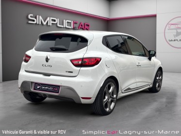 Renault clio iv tce 120 gt edc - camera de recule - sieges chauffants - sellerie cuire  - regulateur / limiteur de vitesse...