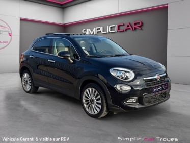 Fiat 500x 1.4 multiair 140 ch lounge toit ouvrant clim auto régulateur garantie 12 mois occasion barberey simplicicar...