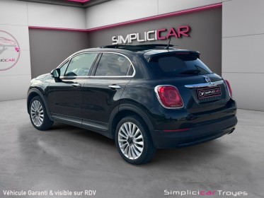 Fiat 500x 1.4 multiair 140 ch lounge toit ouvrant clim auto régulateur garantie 12 mois occasion barberey simplicicar...