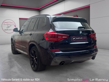 Bmw x3 g01 xdrive30d 265ch bva8 m sport full options sort de révision et garantie bmw occasion simplicicar le raincy...