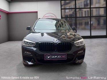 Bmw x3 g01 xdrive30d 265ch bva8 m sport full options sort de révision et garantie bmw occasion simplicicar le raincy...
