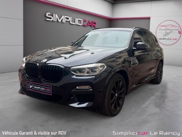 Bmw x3 g01 xdrive30d 265ch bva8 m sport full options sort de révision et garantie bmw occasion simplicicar le raincy...
