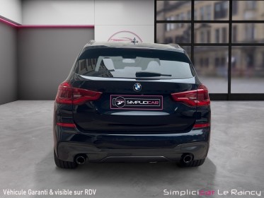 Bmw x3 g01 xdrive30d 265ch bva8 m sport full options sort de révision et garantie bmw occasion simplicicar le raincy...