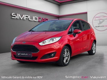 Ford fiesta 1.0 ecoboost 100 ss titanium carplay garantie 12 mois occasion simplicicar lunel simplicicar simplicibike france