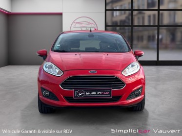 Ford fiesta 1.0 ecoboost 100 ss titanium carplay garantie 12 mois occasion simplicicar lunel simplicicar simplicibike france