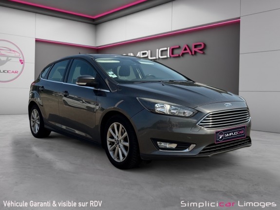 Ford focus 1.0 ecoboost 125 ss titanium garantie 12 mois occasion simplicicar limoges  simplicicar simplicibike france