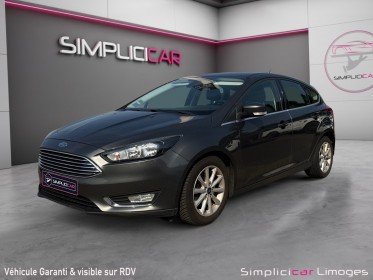 Ford focus 1.0 ecoboost 125 ss titanium garantie 12 mois occasion simplicicar limoges  simplicicar simplicibike france