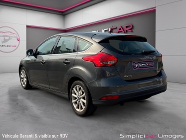 Ford focus 1.0 ecoboost 125 ss titanium garantie 12 mois occasion simplicicar limoges  simplicicar simplicibike france