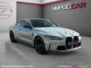 Bmw m4 competition coupe g82 510cv - pack carbone inter/exter - freins céramique - garantie 12 mois occasion simplicicar...