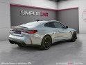 Bmw m4 competition coupe g82 510cv - pack carbone inter/exter - freins céramique - garantie 12 mois occasion simplicicar...