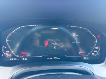 Bmw m4 competition coupe g82 510cv - pack carbone inter/exter - freins céramique - garantie 12 mois occasion simplicicar...