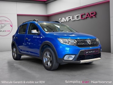 Dacia sandero tce 90 stepway garantie 12 mois climatisation occasion simplicicar narbonne simplicicar simplicibike france
