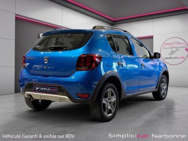 Dacia sandero tce 90 stepway garantie 12 mois climatisation occasion simplicicar narbonne simplicicar simplicibike france
