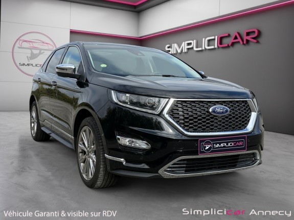Ford edge vignale 2.0 tdci 210 powershift intelligent awd garantie 12 mois toit pano etc… occasion simplicicar annecy...
