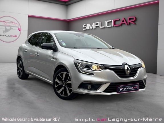 Renault megane iv berline tce 140 energy limited - carnet entretien - radar av/ ar  caméra de recul occasion simplicicar...