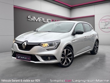 Renault megane iv berline tce 140 energy limited - carnet entretien - radar av/ ar  caméra de recul occasion simplicicar...