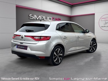 Renault megane iv berline tce 140 energy limited - carnet entretien - radar av/ ar  caméra de recul occasion simplicicar...