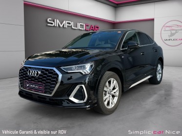 Audi q3 sportback 35 tfsi 150 ch s tronic 7 s line occasion  simplicicar nice - pfvauto simplicicar simplicibike france