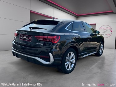Audi q3 sportback 35 tfsi 150 ch s tronic 7 s line occasion  simplicicar nice - pfvauto simplicicar simplicibike france