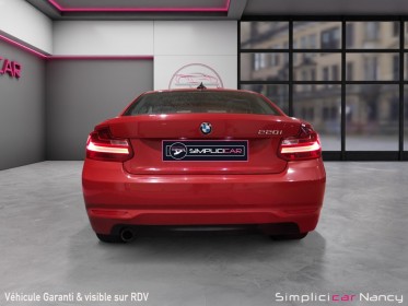 Bmw serie 2 coupe f22 220i 184ch finition lounge origine france garantie 12 mois occasion simplicicar nancy simplicicar...