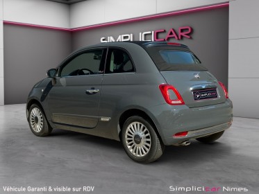 Fiat 500c serie 4 1.2 69 ch lounge - radar de recul - bluetooth - garantie 12 mois occasion simplicicar nimes - rb auto...