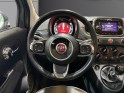 Fiat 500c serie 4 1.2 69 ch lounge - radar de recul - bluetooth - garantie 12 mois occasion simplicicar nimes - rb auto...