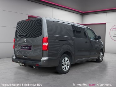 Citroen jumpy cabine approfondie jumpy cab  m bluehdi 150 ss bvm6 driver, 5 places, régulateur/limiteur, gps, sièges......