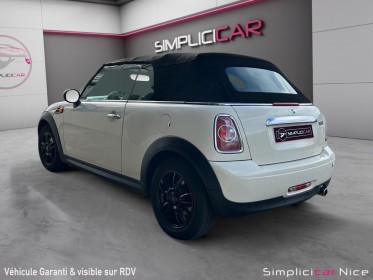 Mini cabriolet r57 122 ch cooper pack chili occasion  simplicicar nice - pfvauto simplicicar simplicibike france