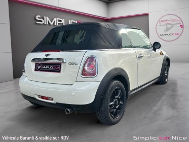 Mini cabriolet r57 122 ch cooper pack chili occasion  simplicicar nice - pfvauto simplicicar simplicibike france