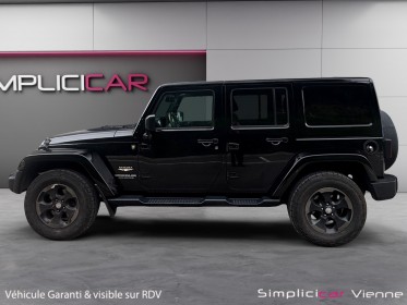 Jeep wrangler 2.8 crd 200 unlimited sahara - garantie 12 mois occasion simplicicar vienne simplicicar simplicibike france