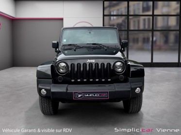 Jeep wrangler 2.8 crd 200 unlimited sahara - garantie 12 mois occasion simplicicar vienne simplicicar simplicibike france