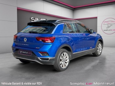 Volkswagen t-roc 2.0 tsi 190 start/stop dsg7 4motion carat occasion montreuil (porte de vincennes)(75) simplicicar...