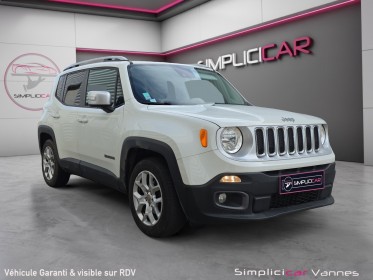 Jeep renegade 1.6 i multijet ss 120 ch limited cuir intégral garantie 12 mois occasion scl 56 - simplicicar vannes...
