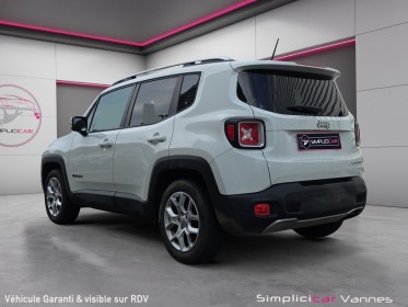 Jeep renegade 1.6 i multijet ss 120 ch limited cuir intégral garantie 12 mois occasion scl 56 - simplicicar vannes...