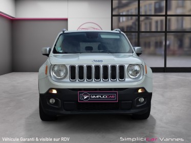 Jeep renegade 1.6 i multijet ss 120 ch limited cuir intégral garantie 12 mois occasion scl 56 - simplicicar vannes...