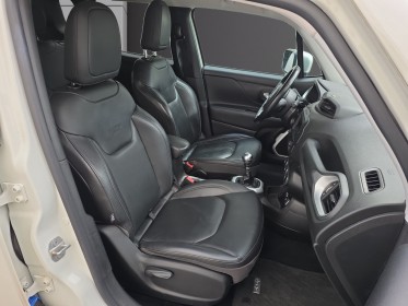 Jeep renegade 1.6 i multijet ss 120 ch limited cuir intégral garantie 12 mois occasion scl 56 - simplicicar vannes...