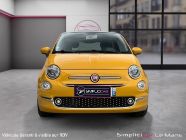 Fiat 500 my17 0.9 85 ch twinair ss lounge toit panoramique garantie 12 mois occasion simplicicar le mans simplicicar...