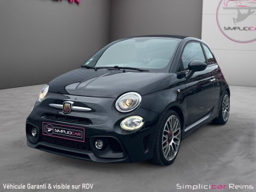 Fiat 500 abarth cabriolet 595 1.4 turbo 16v t-jet 145 garantie 12 mois occasion simplicicar reims simplicicar simplicibike...